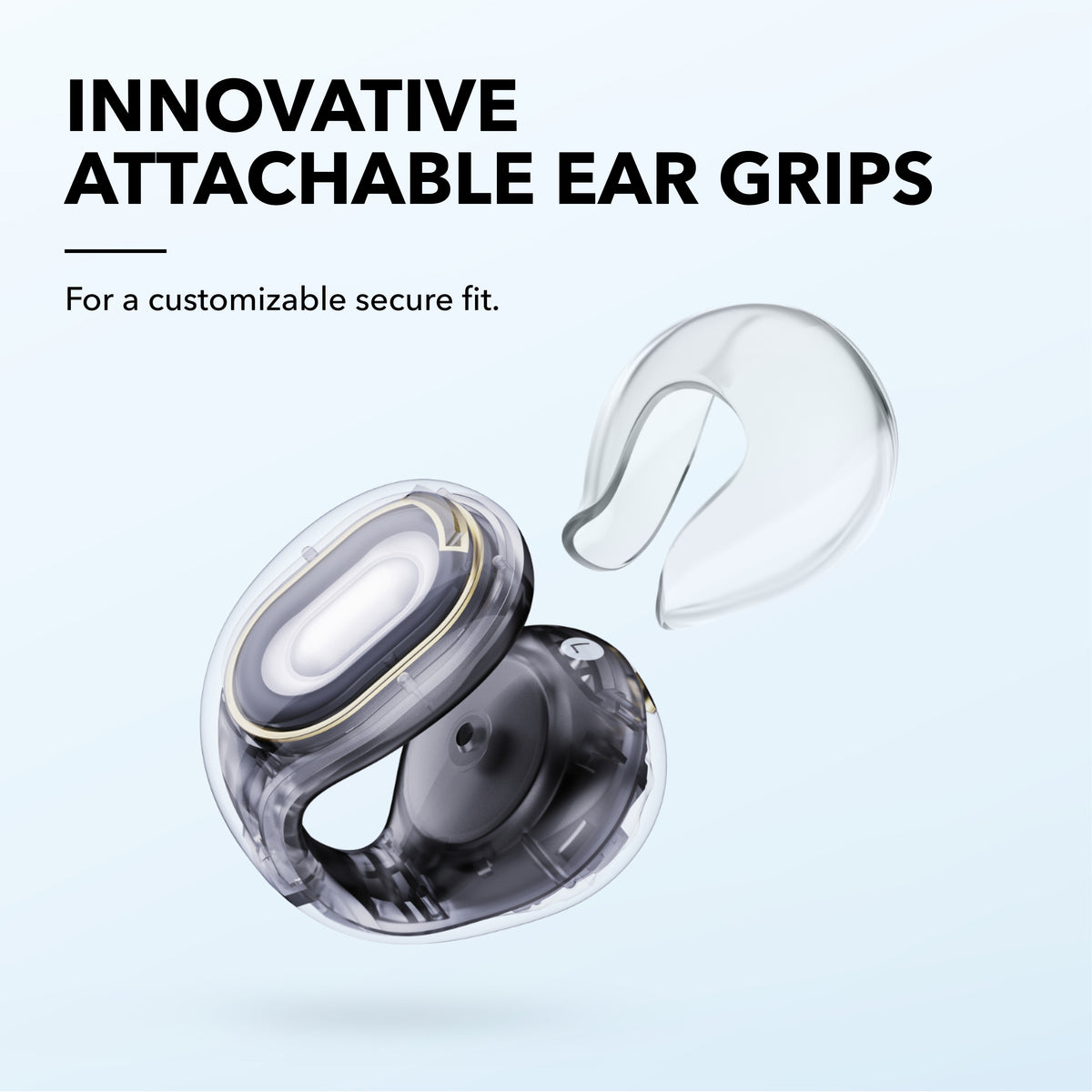 Słuchawki Douszne Soundcore C30i Open-Ear Clip with Secure Fit Czarne | IUYALJ283