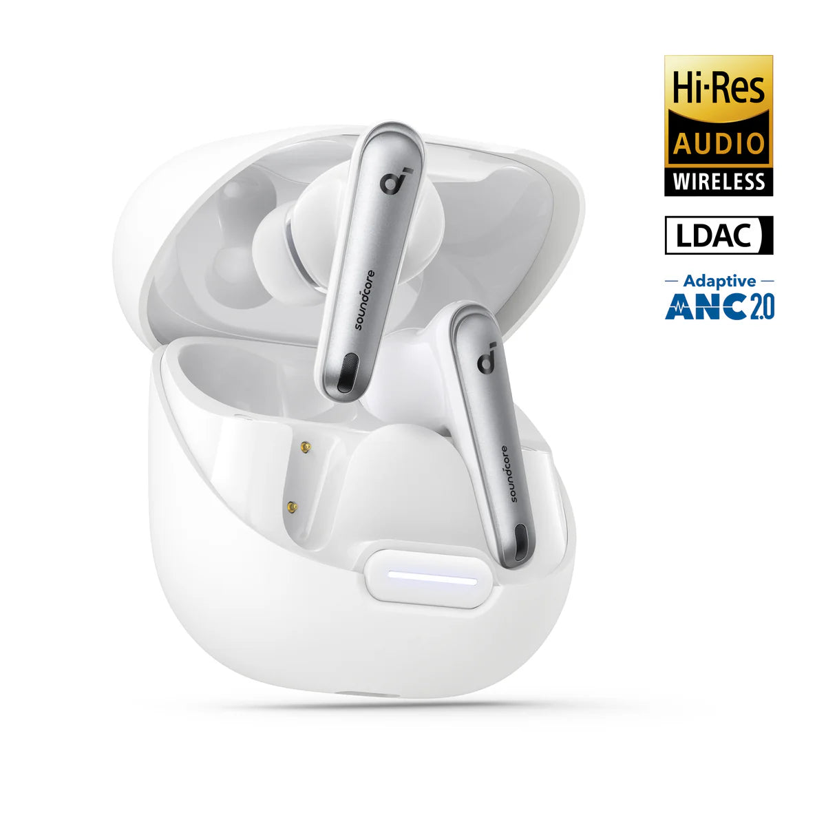 Słuchawki Douszne Soundcore Liberty 4 NC True-Wireless Noise Cancelling Białe | LPSBKV371