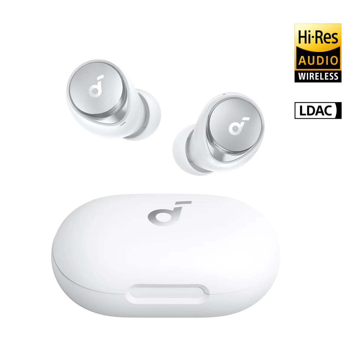 Słuchawki Douszne Soundcore Space A40 Long-Lasting Noise Cancelling Białe | EWBJKV827