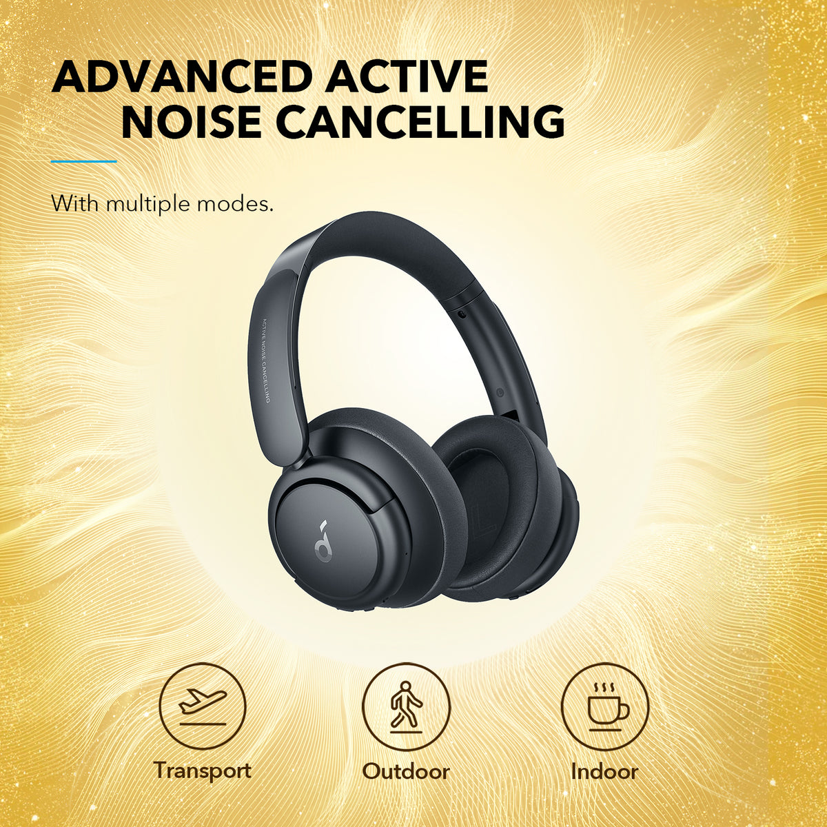 Słuchawki Soundcore Life Q35 Noise-Cancelling with LDAC Czarne | RKUOYV910