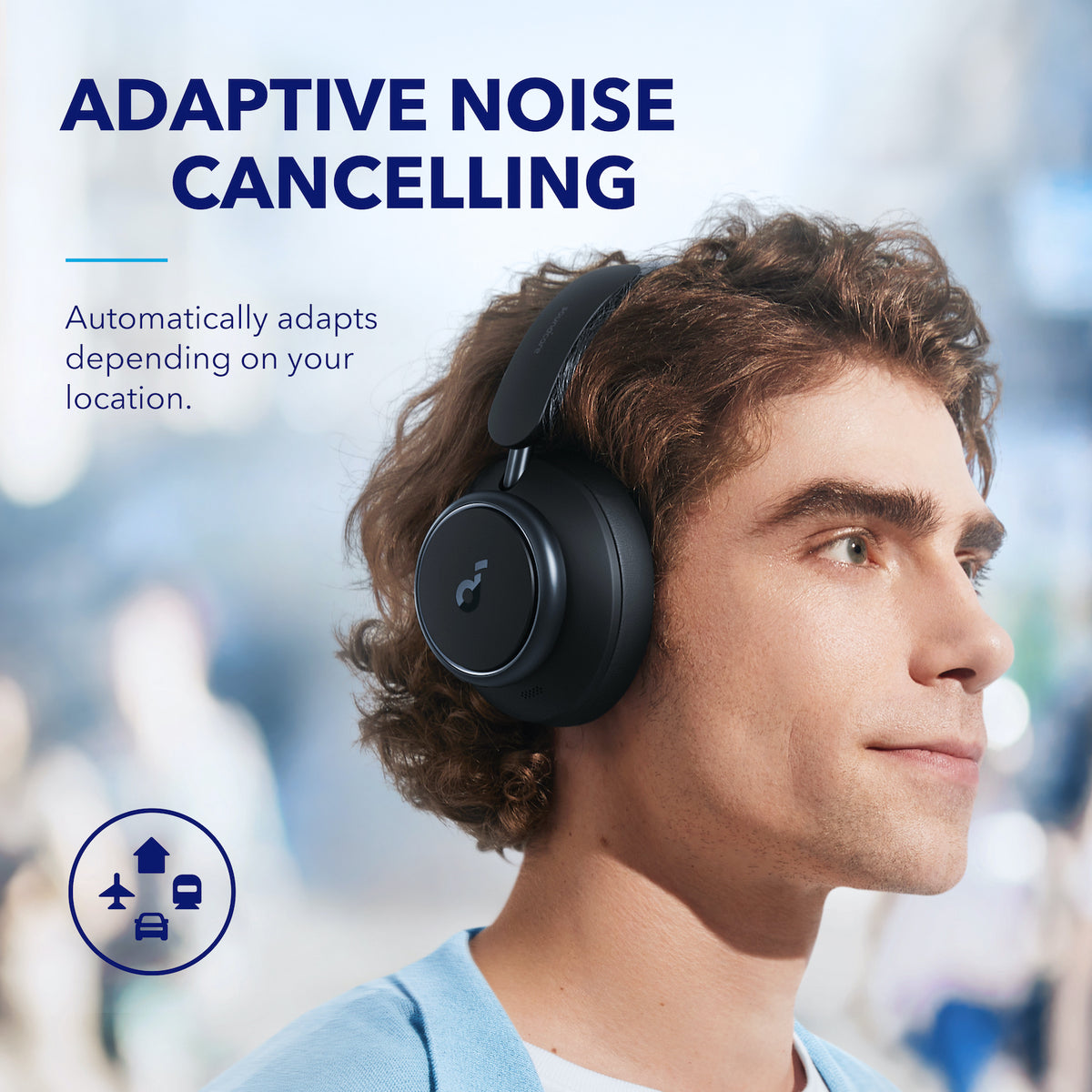 Słuchawki Soundcore Space Q45 Long-Lasting Noise Cancelling Czarne | HSZAOL397