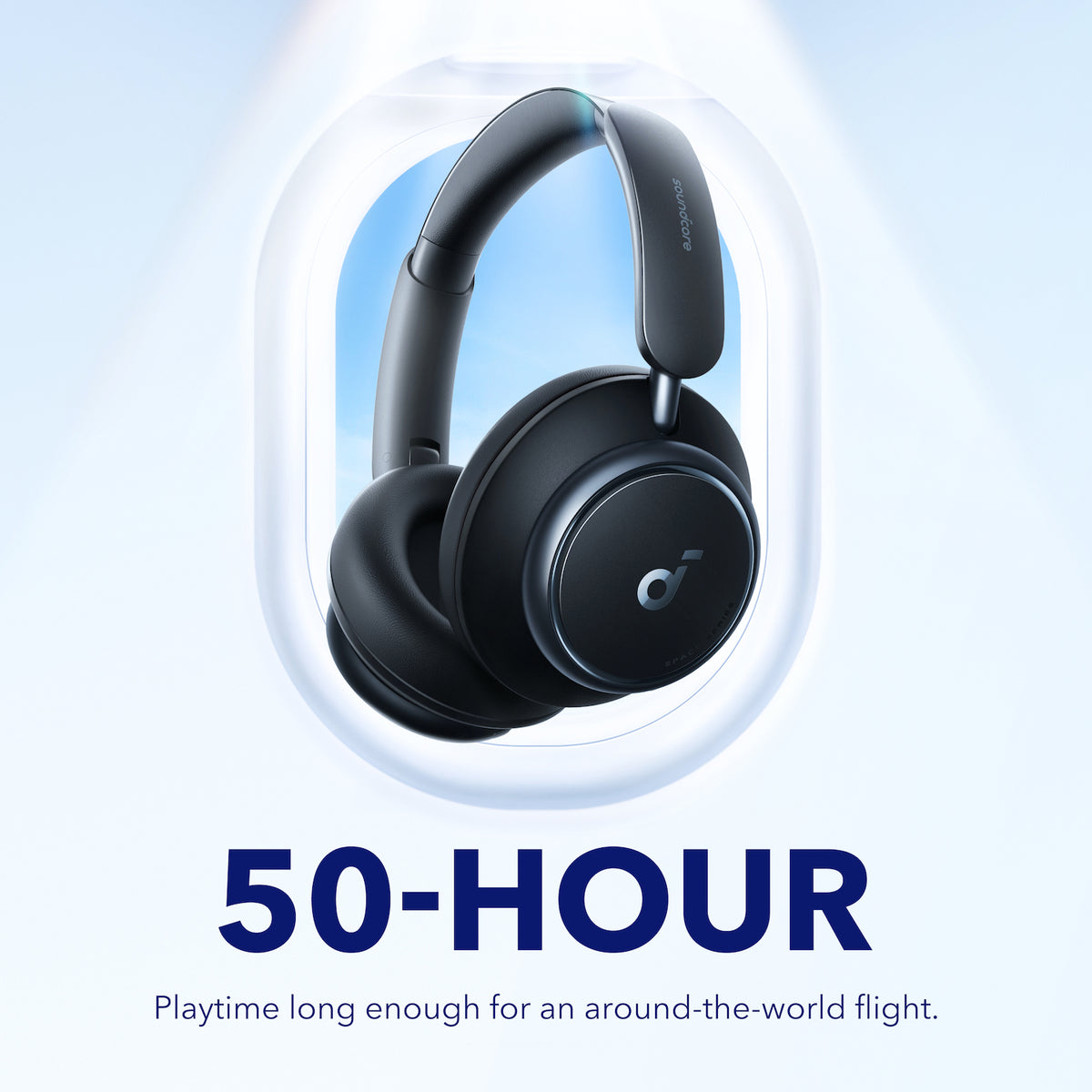 Słuchawki Soundcore Space Q45 Long-Lasting Noise Cancelling Czarne | HSZAOL397