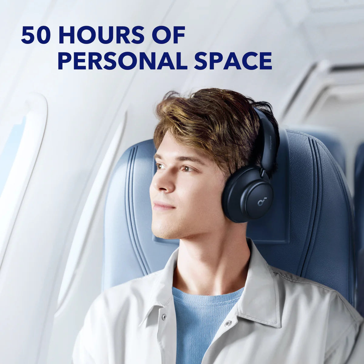 Słuchawki Soundcore Space Q45 Long-Lasting Noise Cancelling Granatowe | TUIKEH350