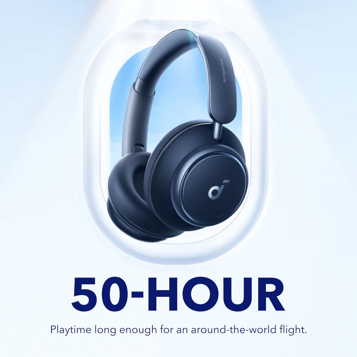 Słuchawki Soundcore Space Q45 Long-Lasting Noise Cancelling Granatowe | TUIKEH350